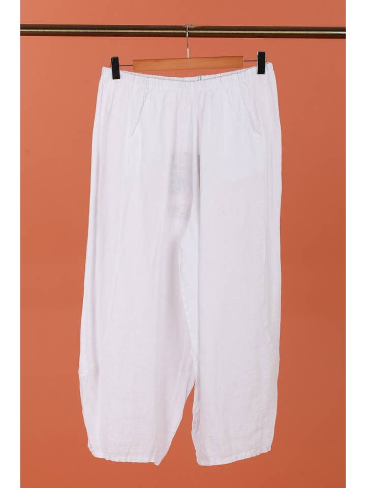 la maison des fibres naturelles - Wholesale Pants – Women's - linen pants 669057 100% LINEN