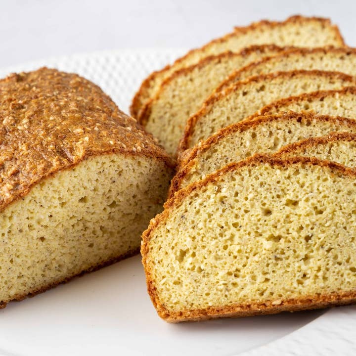 Ketodelia Keto Bakery - Wholesale Bread/Tortilla - Keto Bread Almond Mozzarella (Gluten-Free)2