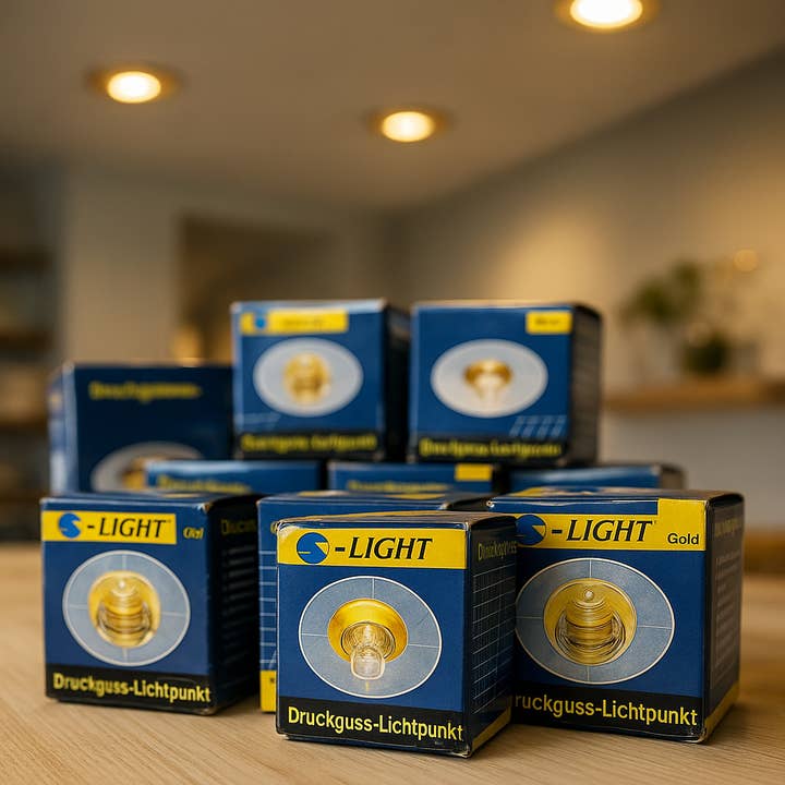 S-Light including Foam Lights Mix, Recessed Lights for wholesale by Salzmann Restwaren GmbH