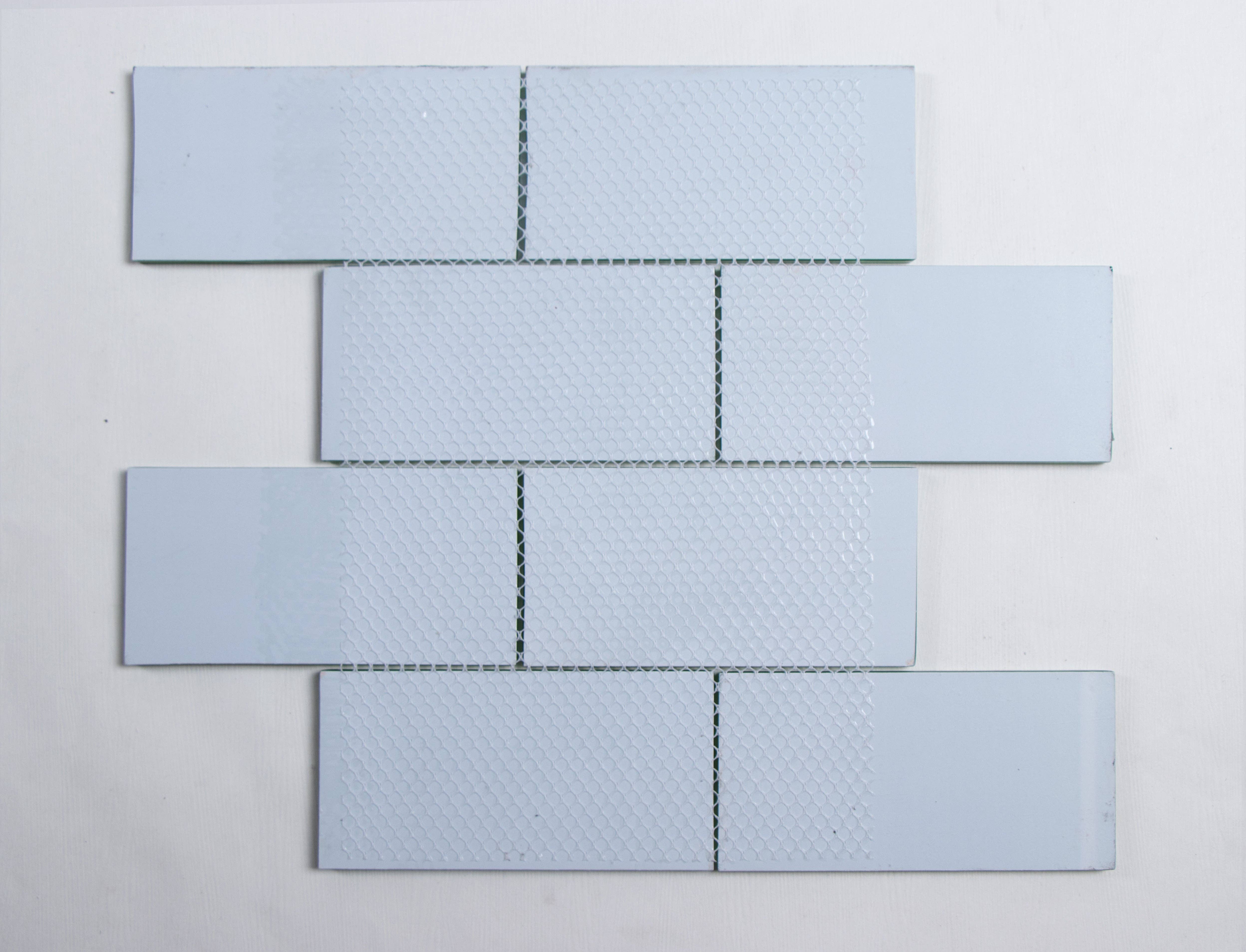 WS Tiles - Vente Carrelages muraux - Carreau de mosaïque en verre de 3" x 6", dosseret pour cuisine et salle de bain - 5 pieds carrés par carton23