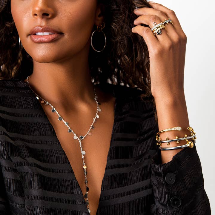 Gold Phoebe Cuff for wholesale on Faire1