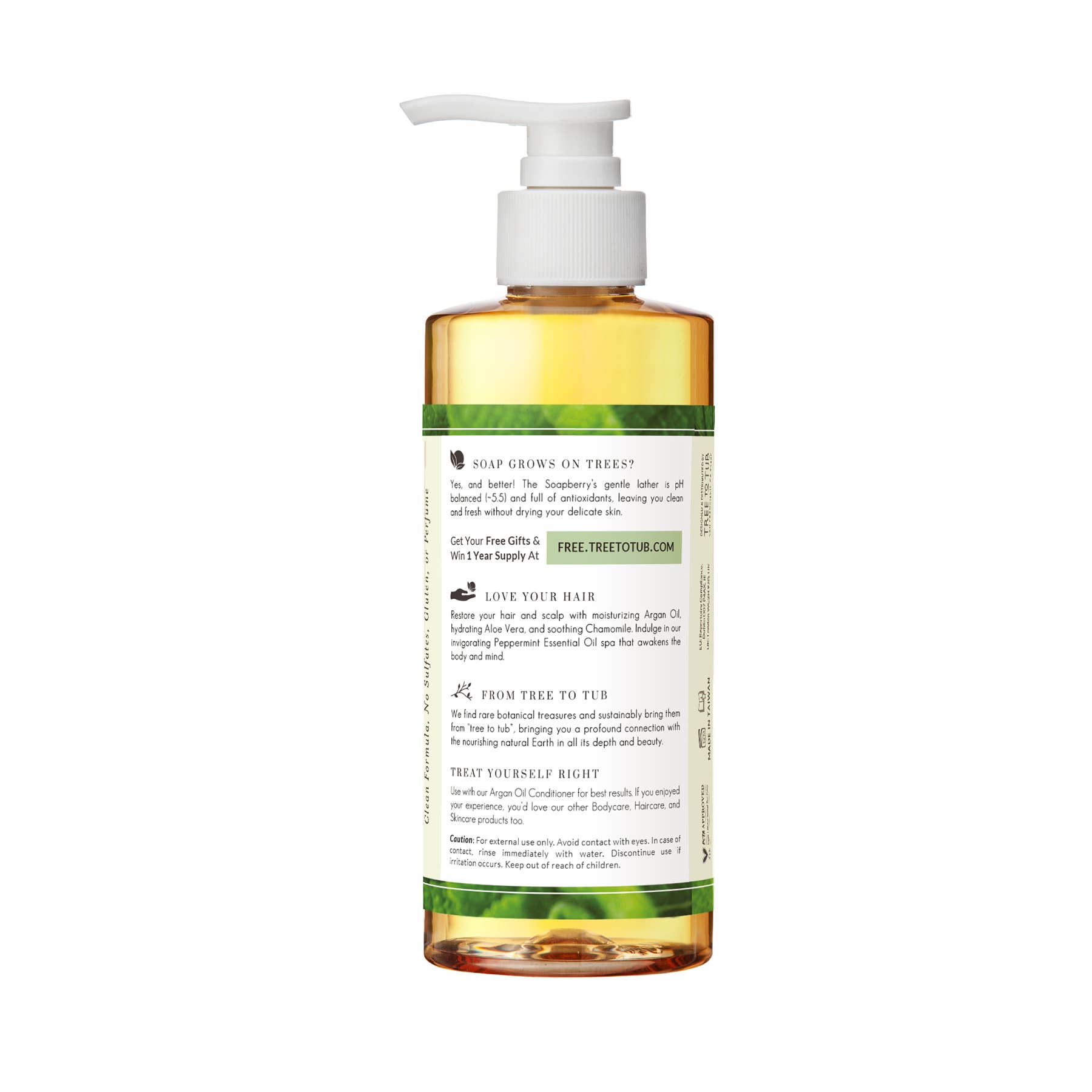 Tree To Tub - Wholesale Hair Shampoo - Soothing Soapberry Shampoo for Oily Hair & Sensitive Scalp2