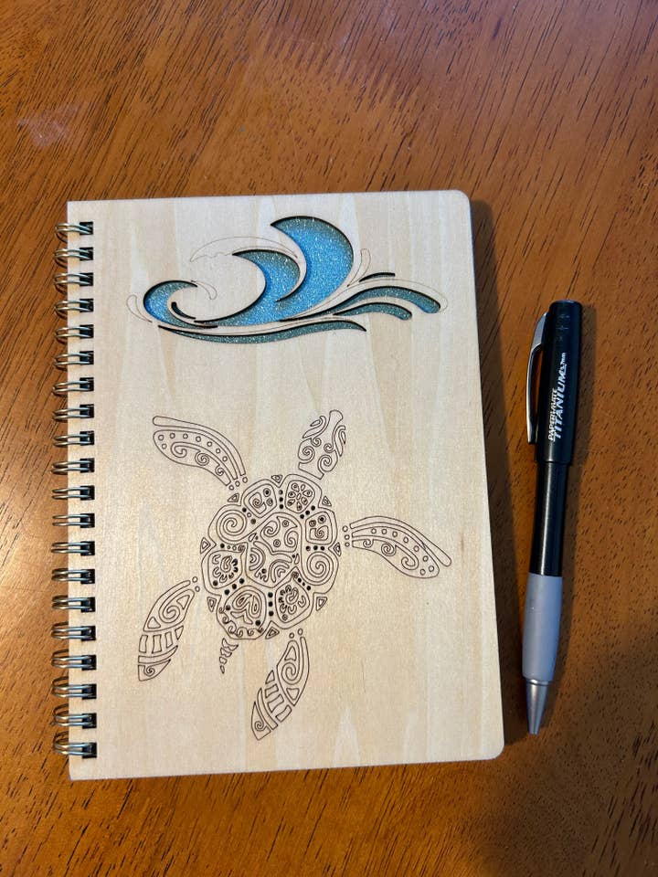 Sea Turtle Journal for wholesale by Two Salty Chicks Studio