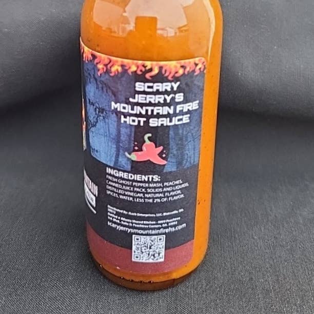 Scary Jerry's Mountain Fire Hot Sauce - Wholesale Hot Sauce - The Ghost of Blood Mountain Hot Sauce5