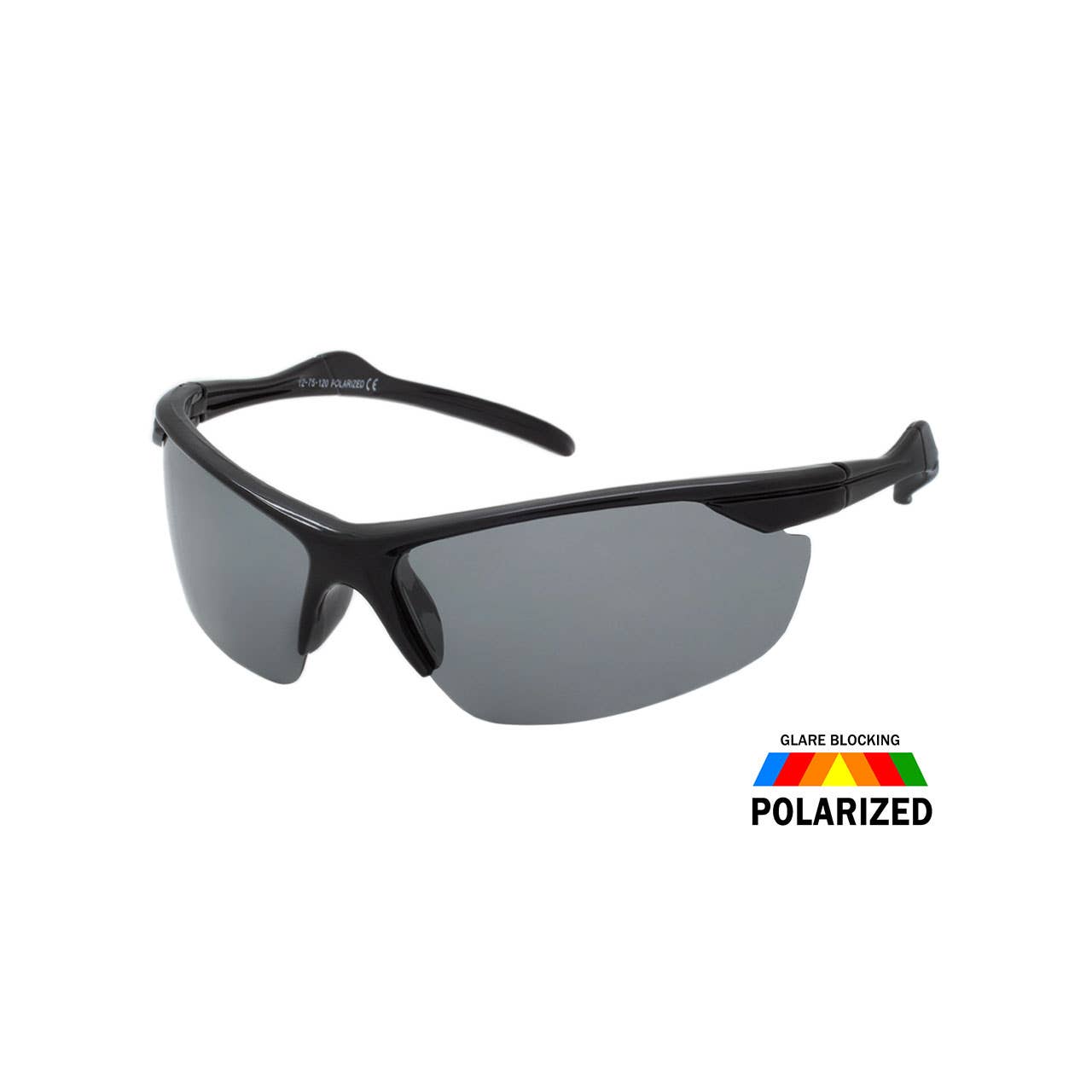 Shark Eyes, Inc - Wholesale Sunglasses - Men's - Polarized Mens Sunglasses Sport Wrap Style New Active Glass0