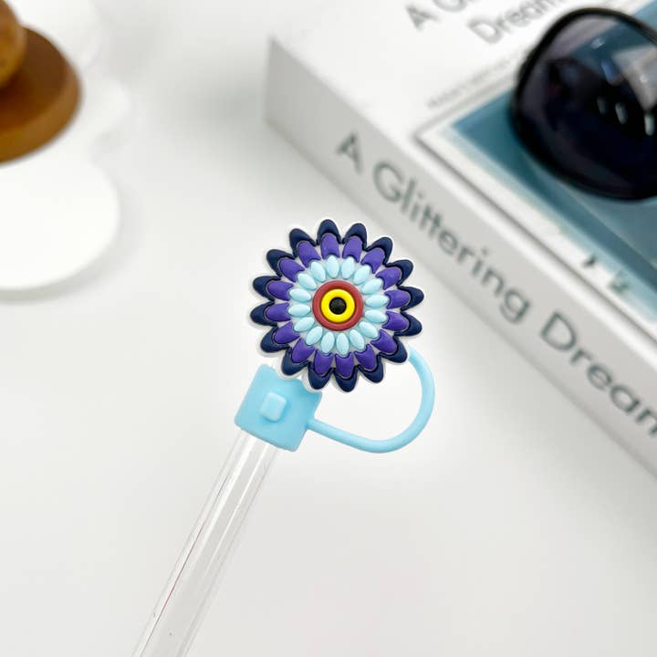 SoapElenGlen - Wholesale Drinking Straw - Cute Cartoon Straw Toppers Fun Straw Cover5