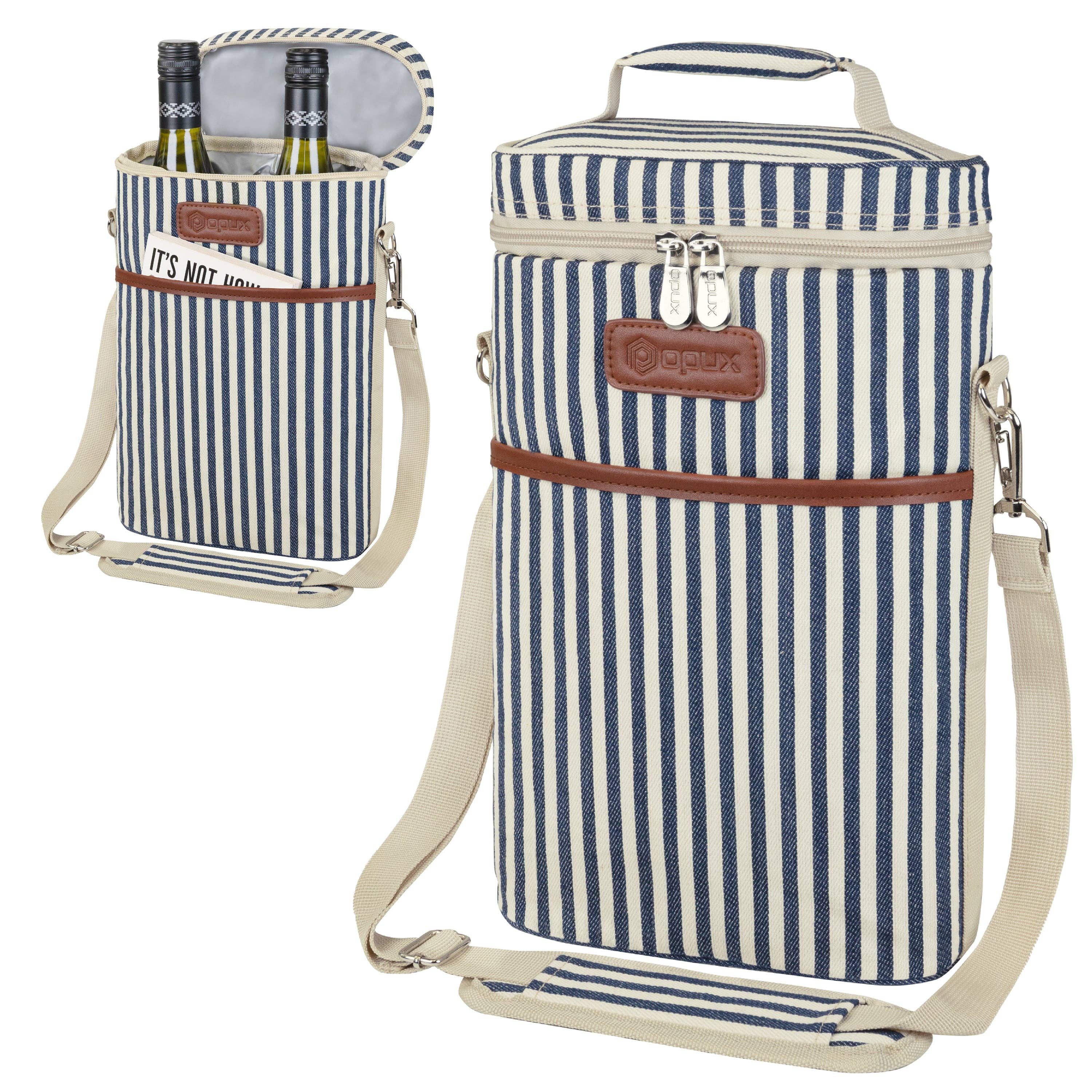 OPUX – Großhandel Weintasche – Weintragetasche für 2 Flaschen51