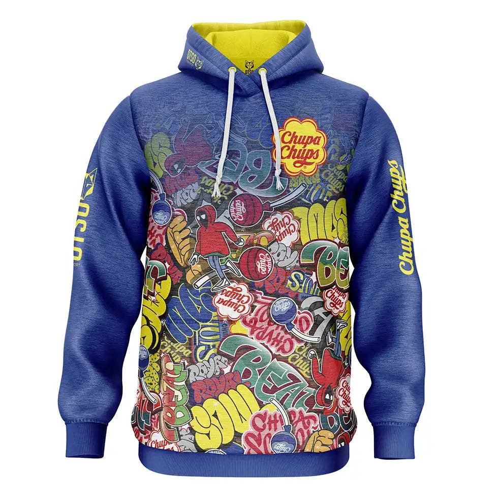 OTSO - Wholesale Hoodie - Unisex - Chupa Chups Graffiti Sweatshirt0