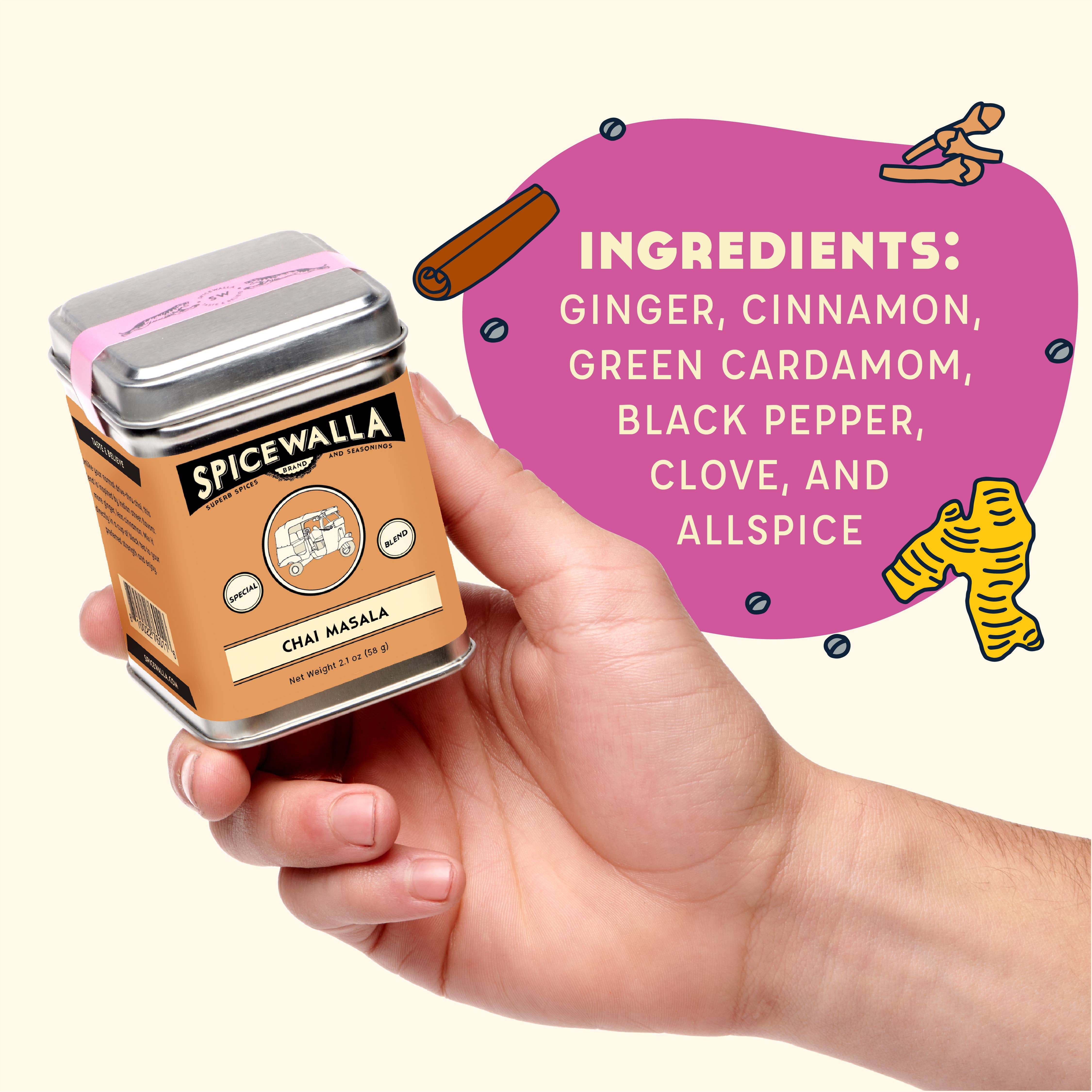 Spicewalla - Wholesale Dried Spice Mix - Chai Masala8