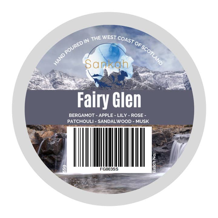 Fairy Glen Wax Melt Segment Pot for wholesale by Sankah