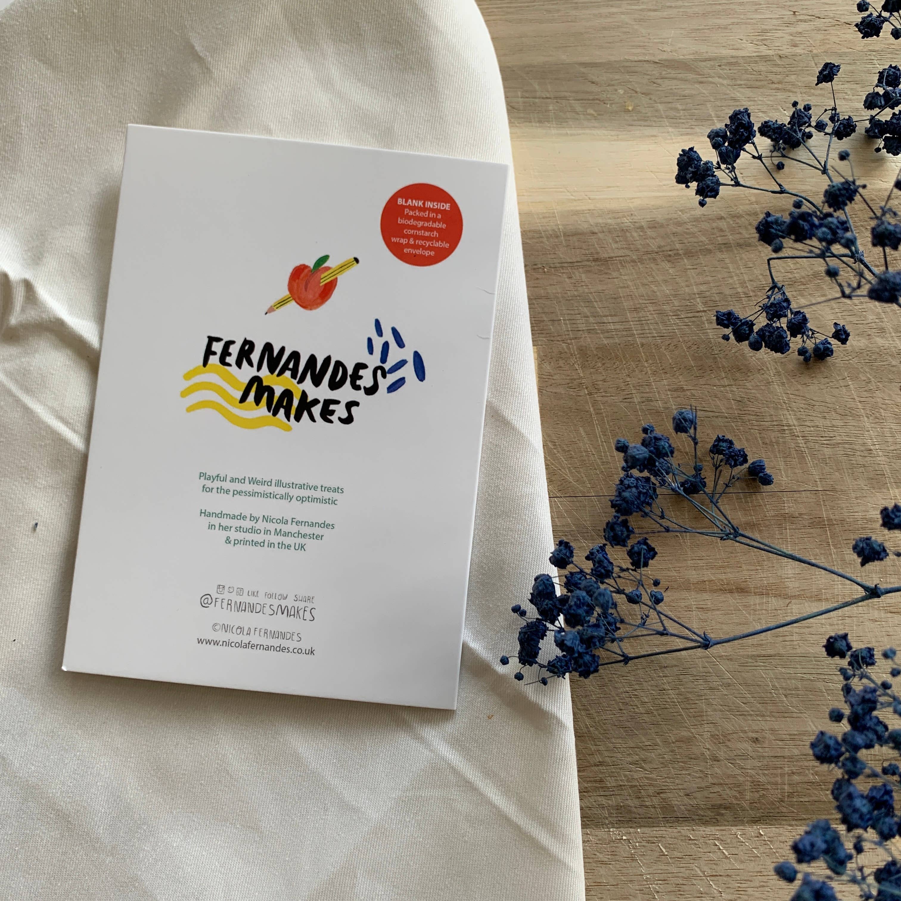 Fernandes Makes - Vente Carte de vœux classique - Carte de vœux Life Is Too Short To Not Sniff All The Things2