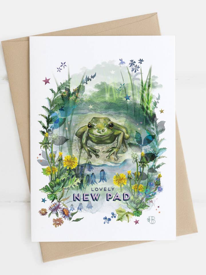 Nueva tarjeta de felicitación para venta al por mayor de Bear and Bloom
