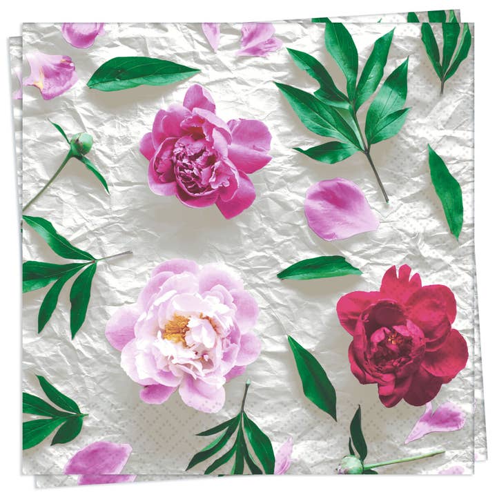 Twilight Collection - Wholesale Disposable napkin - Blossom Cocktail Napkin