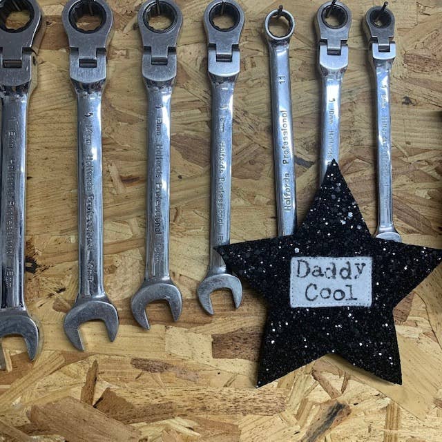 Daddy Cool Fridge Magnet for wholesale by Little L Sews