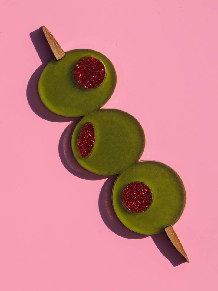 Olive Stick Hair Clip for wholesale by Cuteryko