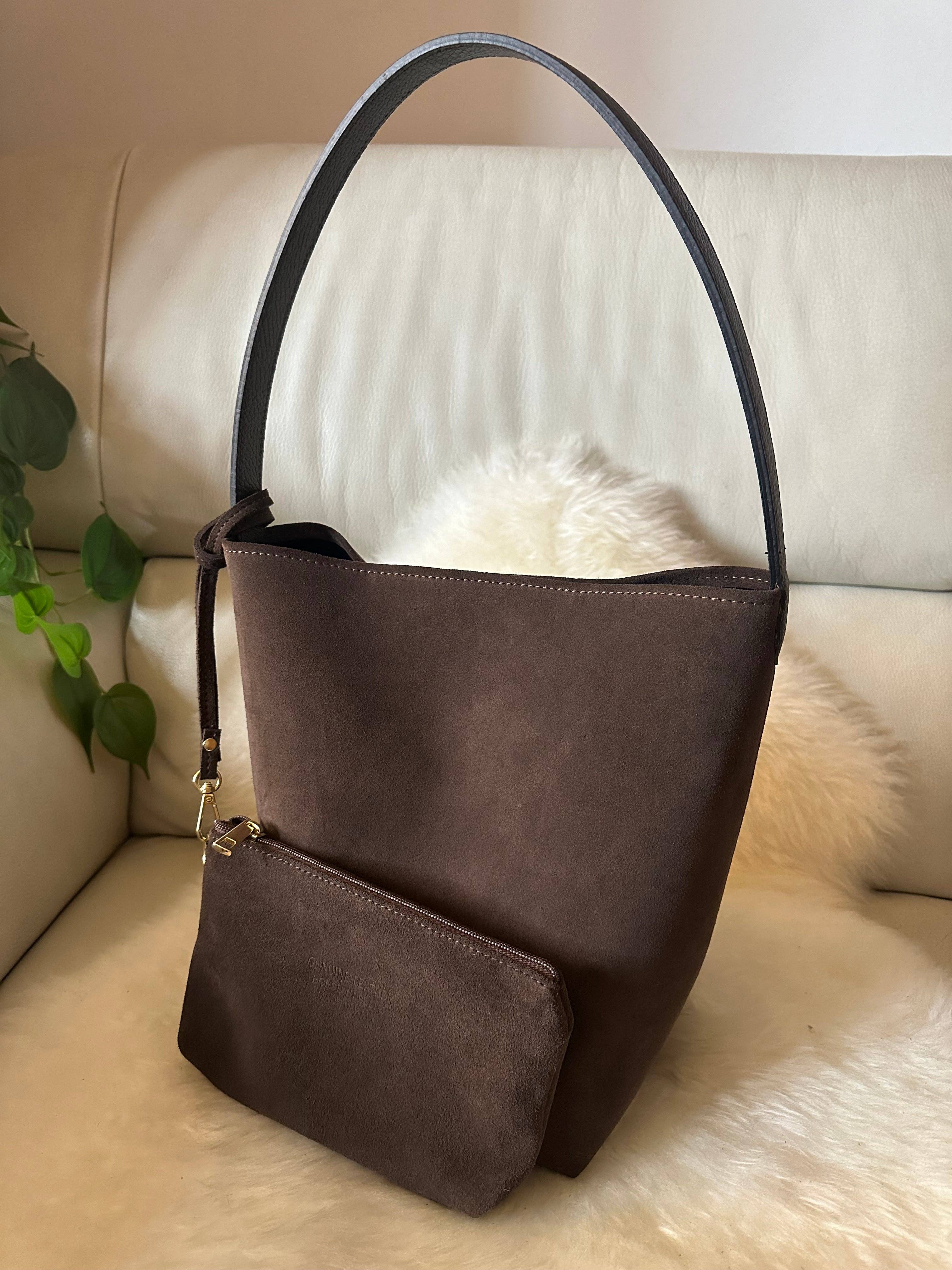 Zhade - Vente Sac porté épaule – femme - Sac seau minimaliste LARA11