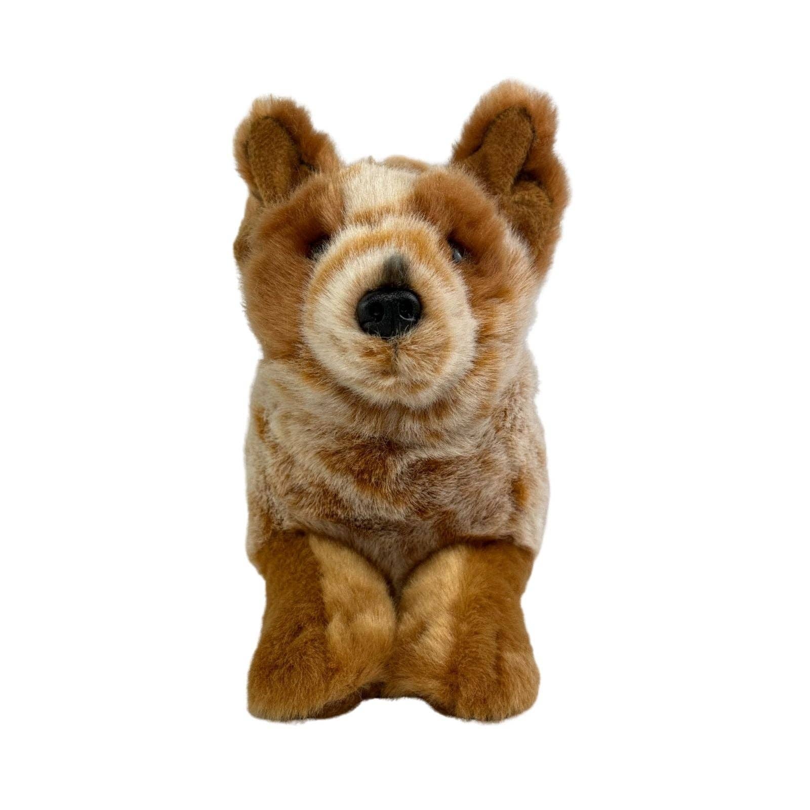 Bocchetta Plush Toys – Peluche - Cão por atacado – Flame - Cão de Gado - 28cm mole, Vermelho3