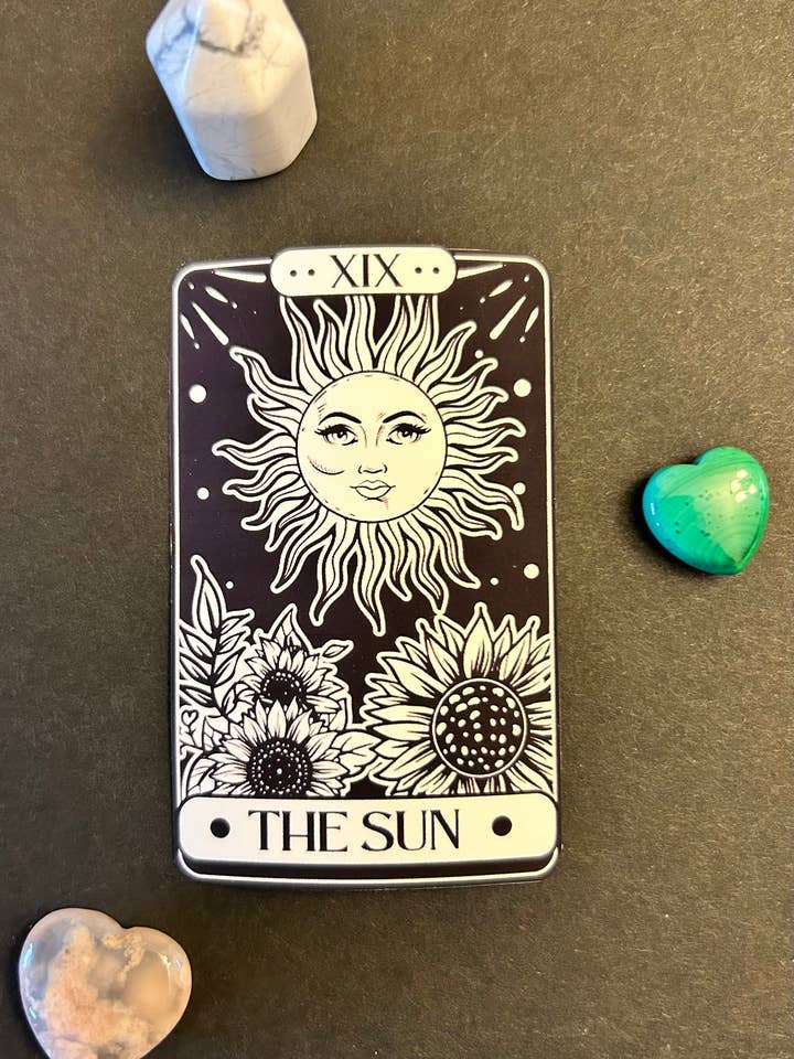 “The Sun” Tarot Card Stickers for wholesale by Uniquely Made Design