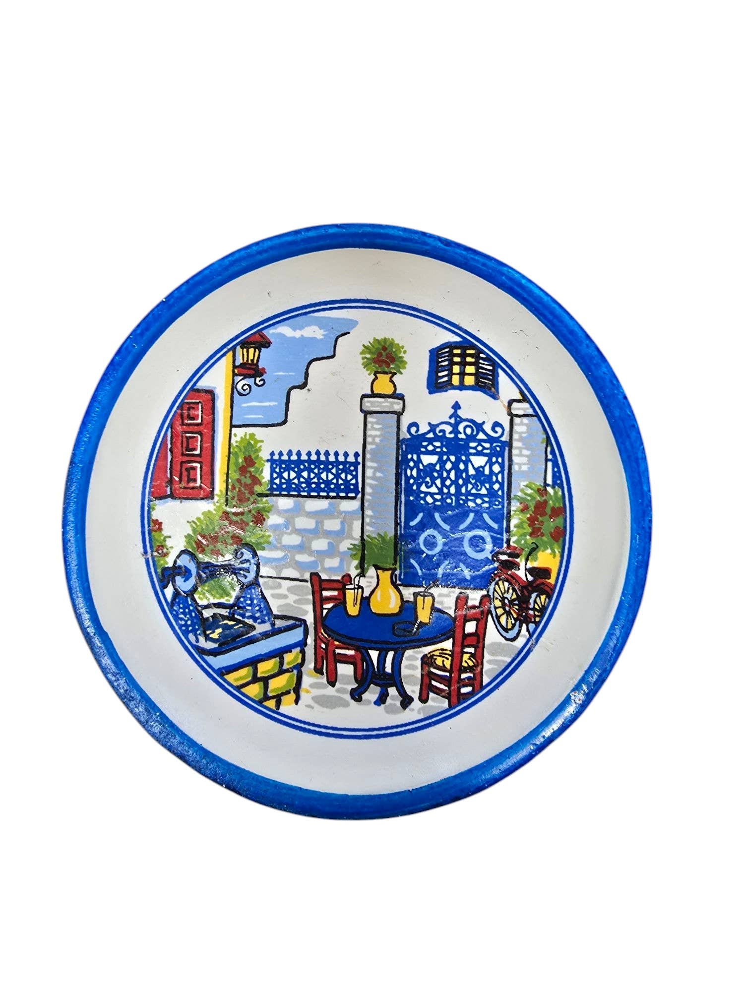 2 Greeks Inc - Wholesale Magnet - Handmade Ceramic Plate Magnets - Authentically Greek 1