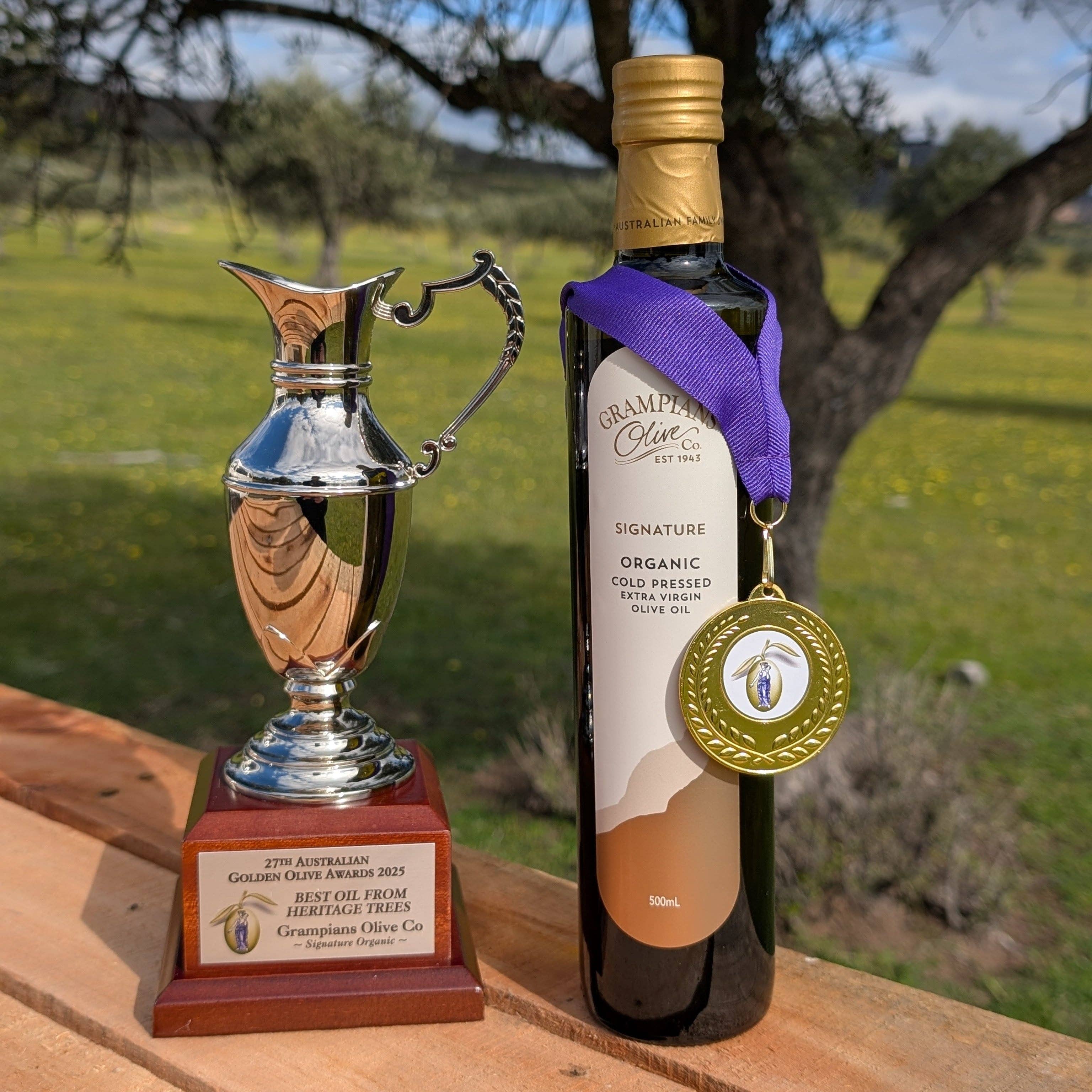 Grampians Olive Co. - Wholesale Olive Oil - 2025 Signature Organic Extra Virgin Olive Oil (Premium)3