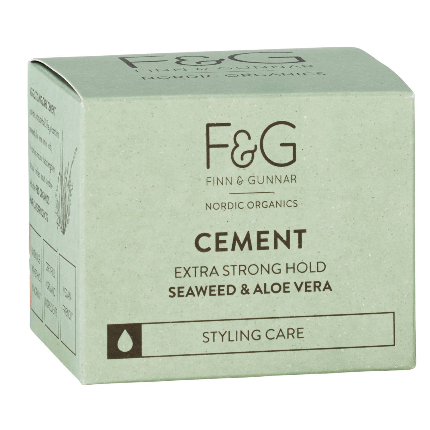 Finn & Gunnar Nordic Hair Care - Wholesale Hair Styling Gel/Mousse - Nordic Organics Cement Gel1
