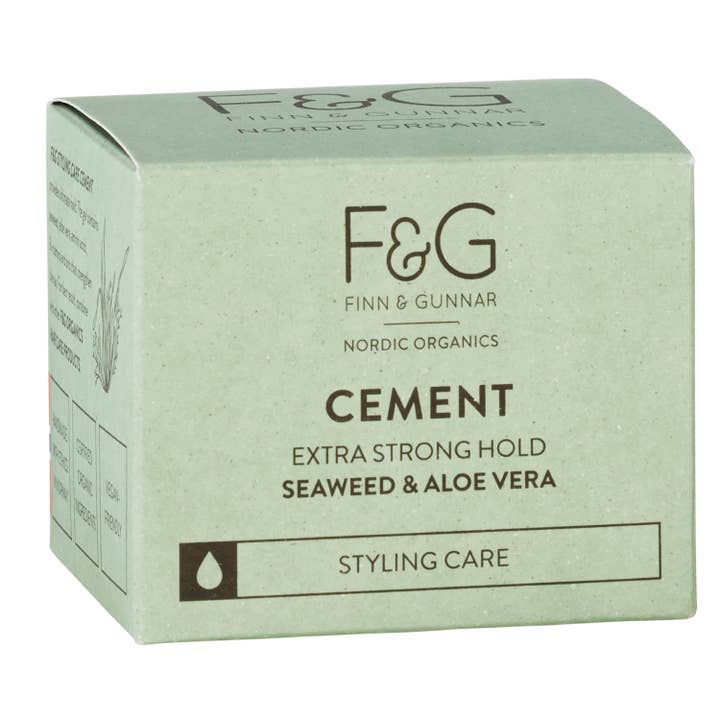 Finn & Gunnar Nordic Hair Care - Wholesale Hair Styling Gel/Mousse - Nordic Organics Cement Gel1