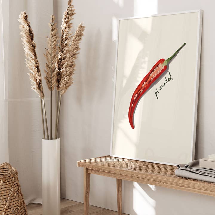 Seven Icons Store - Wholesale Art Print - Picante, chilli poster