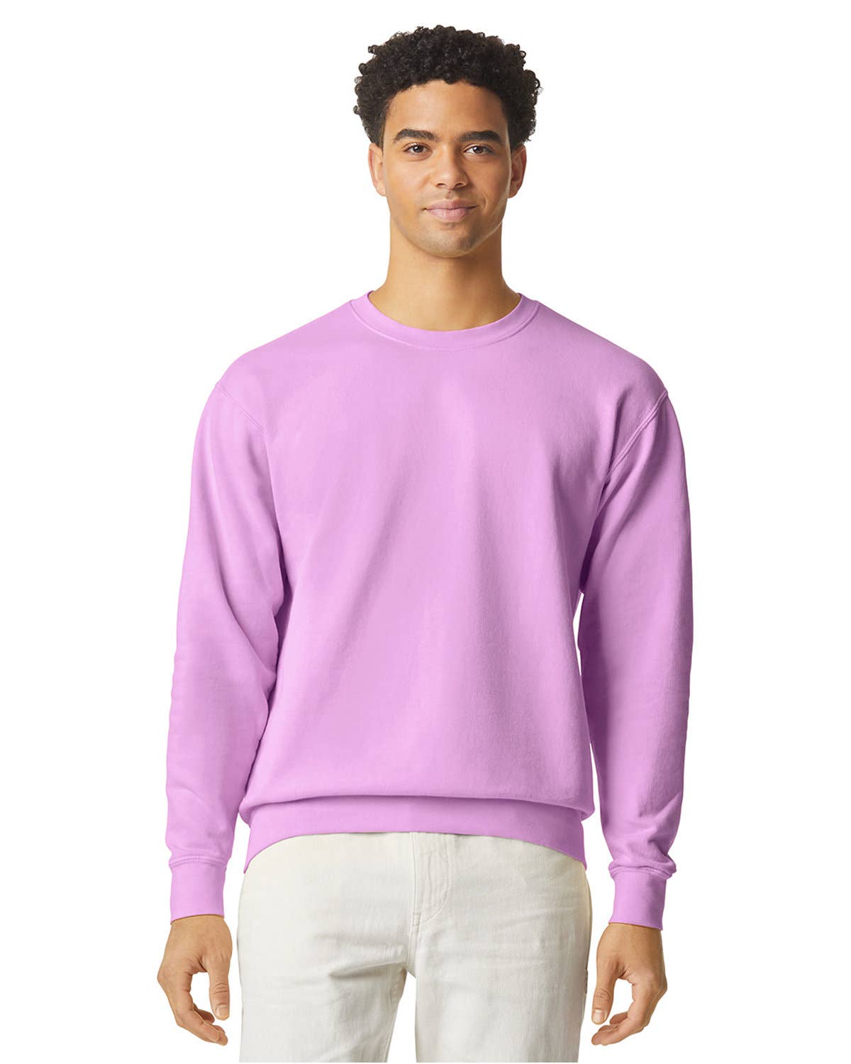 Total Apparel - Wholesale Sweatshirt - Unisex - Comfort Colors Lightweight Crewneck Blank Sweatshirt 14666