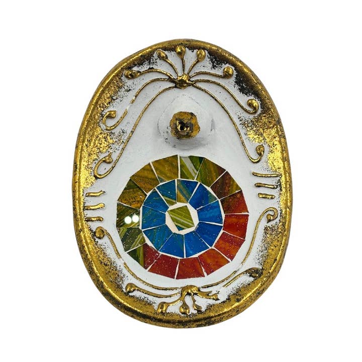 Earths Elements Wholesale - Wholesale Incense Holder - Incense Stick Burner - Mosaic Oval