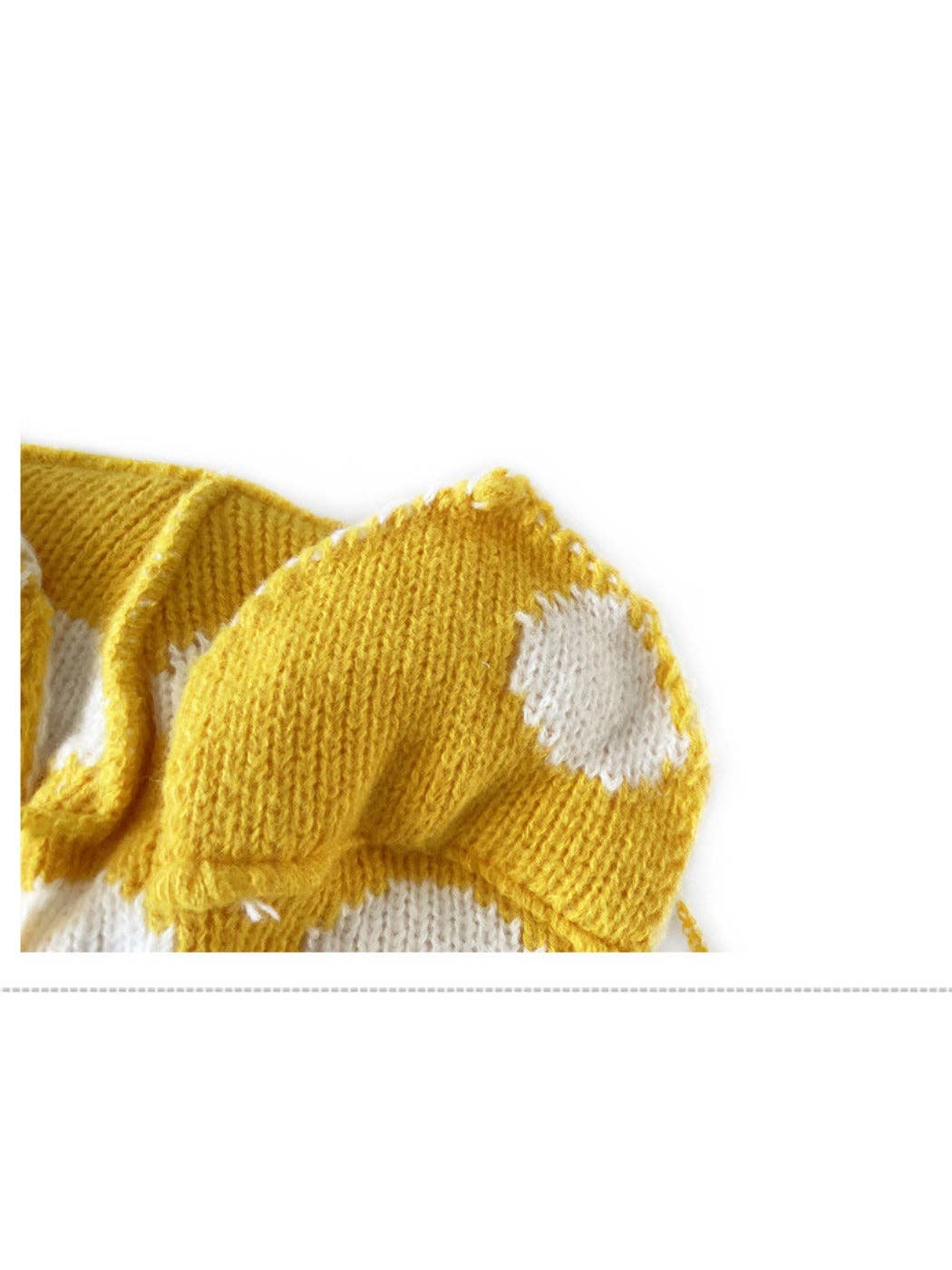 Funkyrel® Atzbranding Limited - Wholesale Beanie - Women's - Haila - Polka Dots Cat-Ear Knitted Beanie2