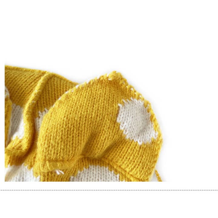 Funkyrel® Atzbranding Limited - Vente Bonnet – femme - Haila - Bonnet Tricoté à Oreilles de Chat à Pois2