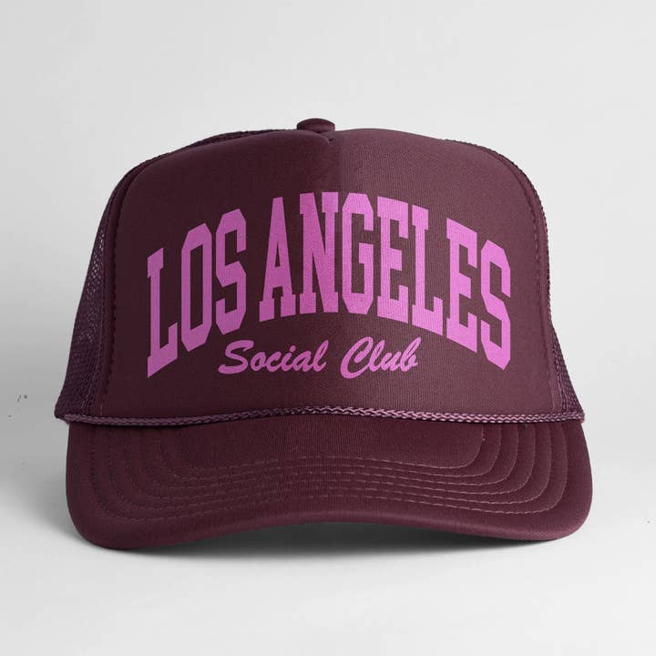 Custom Social Club Trucker Hat for wholesale by House of Lulu