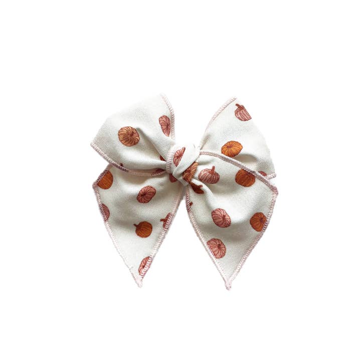 Lady Eleanor & Co - Wholesale Hair Bow - Kids - Pumpkins Elle Bow 2