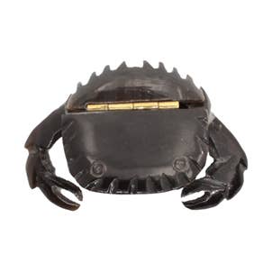 Caja de cuerno de buey artesanal - Cangrejo pequeño para venta al por mayor de Eastern Trading