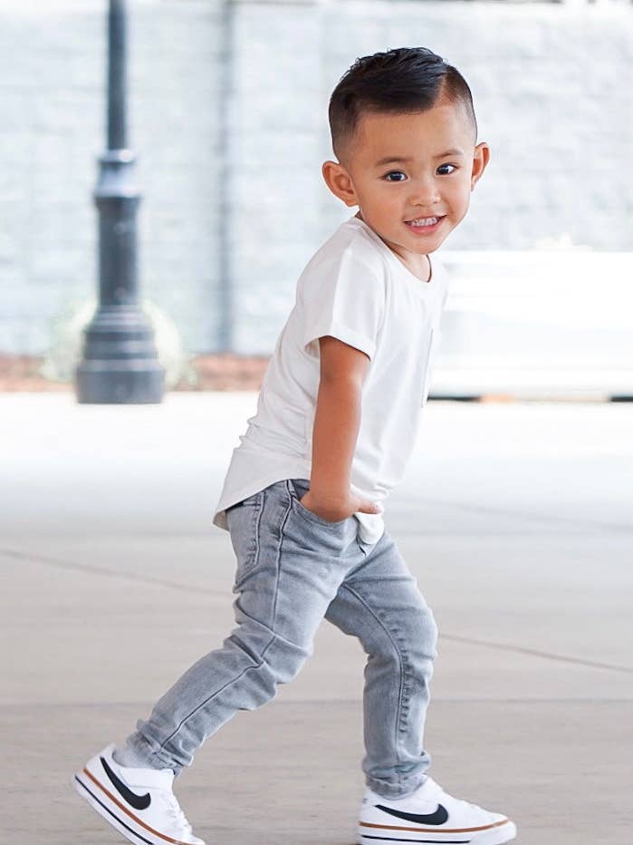 Little Bipsy - Wholesale Jeans - Kids - Grey Wash Denim