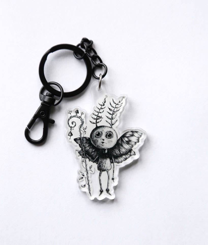ScreamPrintShop - Wholesale Keychain - Women's - Faerie Keychain | Acrylic | Fairy | Spooky Cute | Cottagecor1