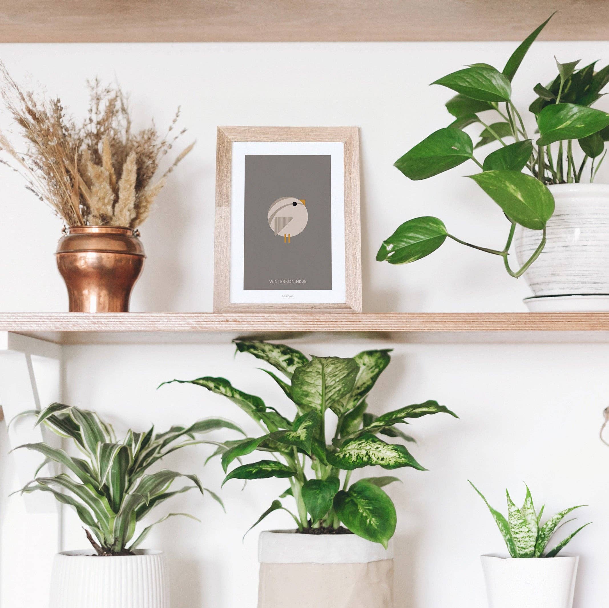 Burones - Wholesale Art Print - Mini Artprint Winterkoninkje1