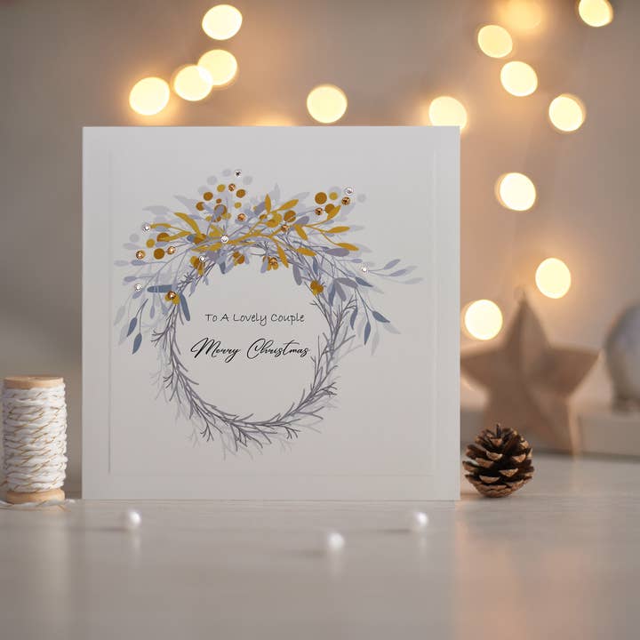 Härligt par julkort - XMAS 013 för wholesale av Mrs Lovesy