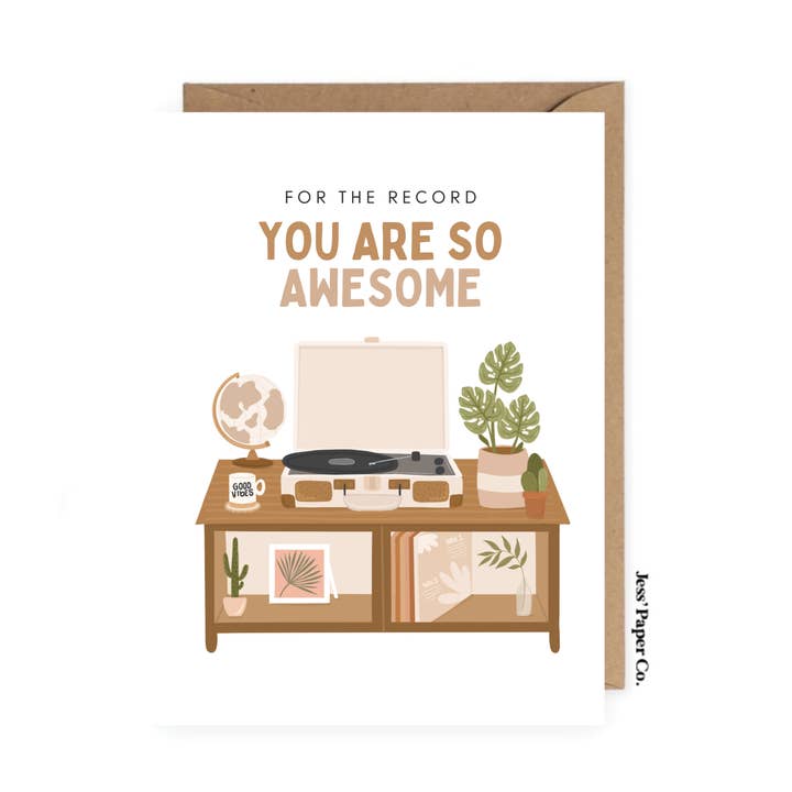 Voor de opnamekaart voor wholesale door Jess' Paper Co.