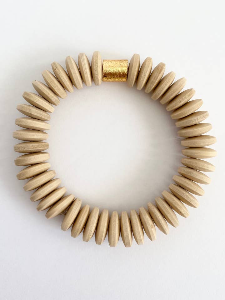 The Coco Bracelet in Light Brown for wholesale by Magpie & Bobbin