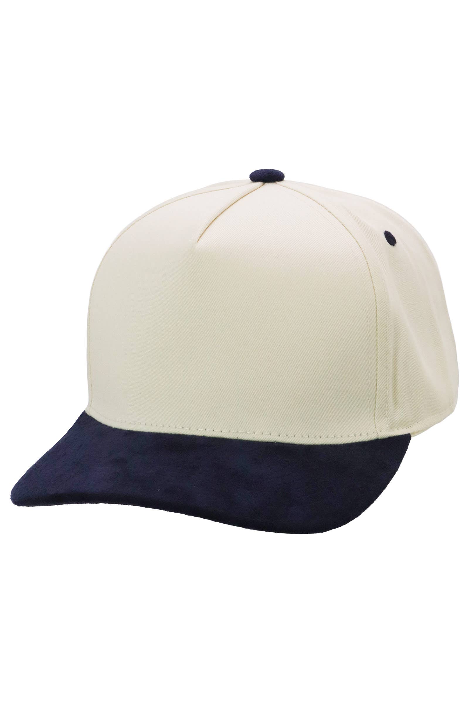 Cap Zone – wholesale Baseball cap – Unisex – Vegan Suede 5 Panel Snap Back Baseball Cap19