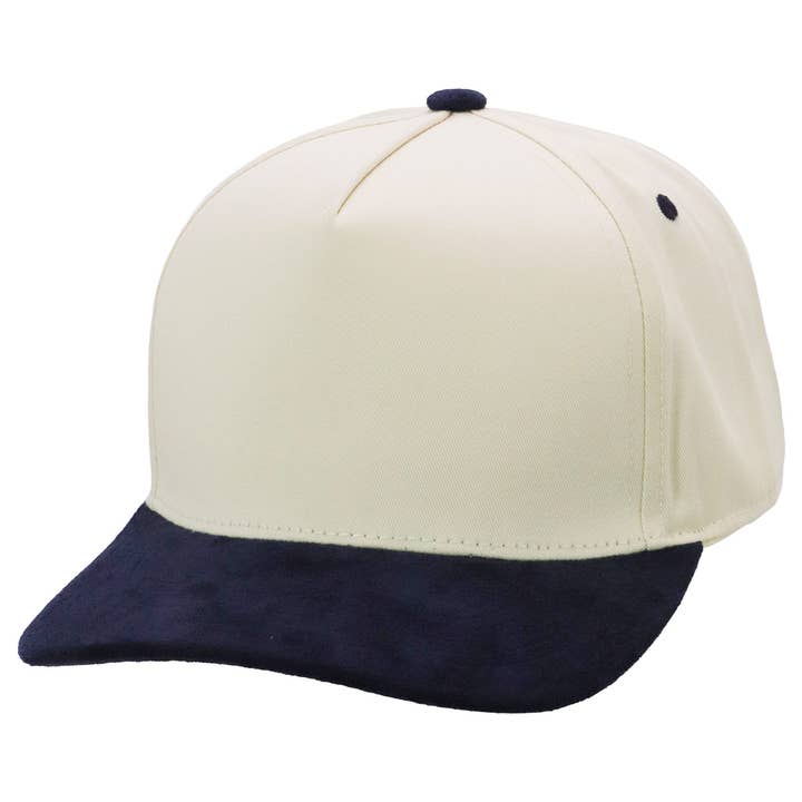 Cap Zone - Wholesale Baseball cap – Unisex - Vegan Suede 5 Panel Snap Back Baseball Cap19