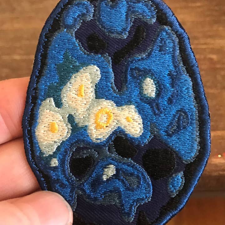 Patchs brodés sur la dépression pour la vente par Neuro Blooms