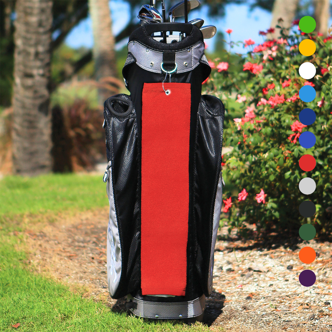 Pro Towels - Wholesale Sports Towel - Tri-Fold Diamond Velour Golf Towel: Grommet & Hook8