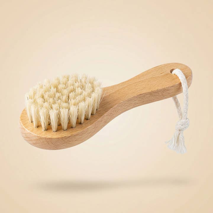 GreenWave - Wholesale Body Brush - Wooden Face Dry Brush – Natural Boar Bristles0