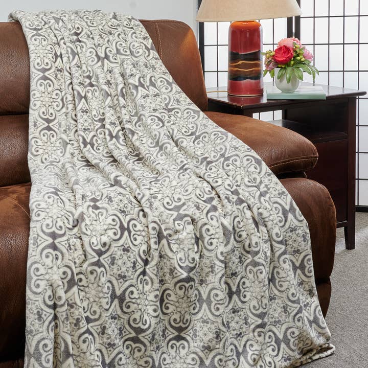 Bed Bath Fashions - Wholesale Throw Blanket - Kathy Ireland Flannel Fleece Blanket4