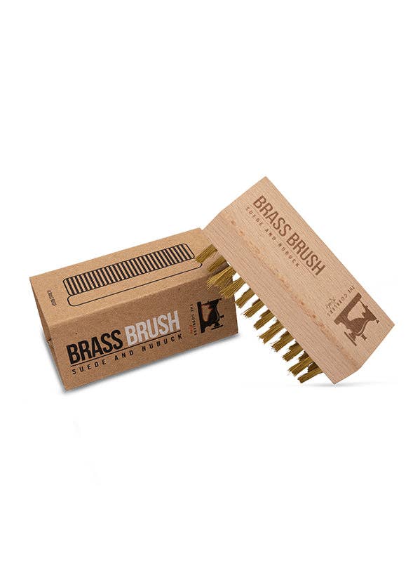 The Cobblers - Wholesale Shoe horn – Unisex - The Cobblers Kicks Brass Brush0