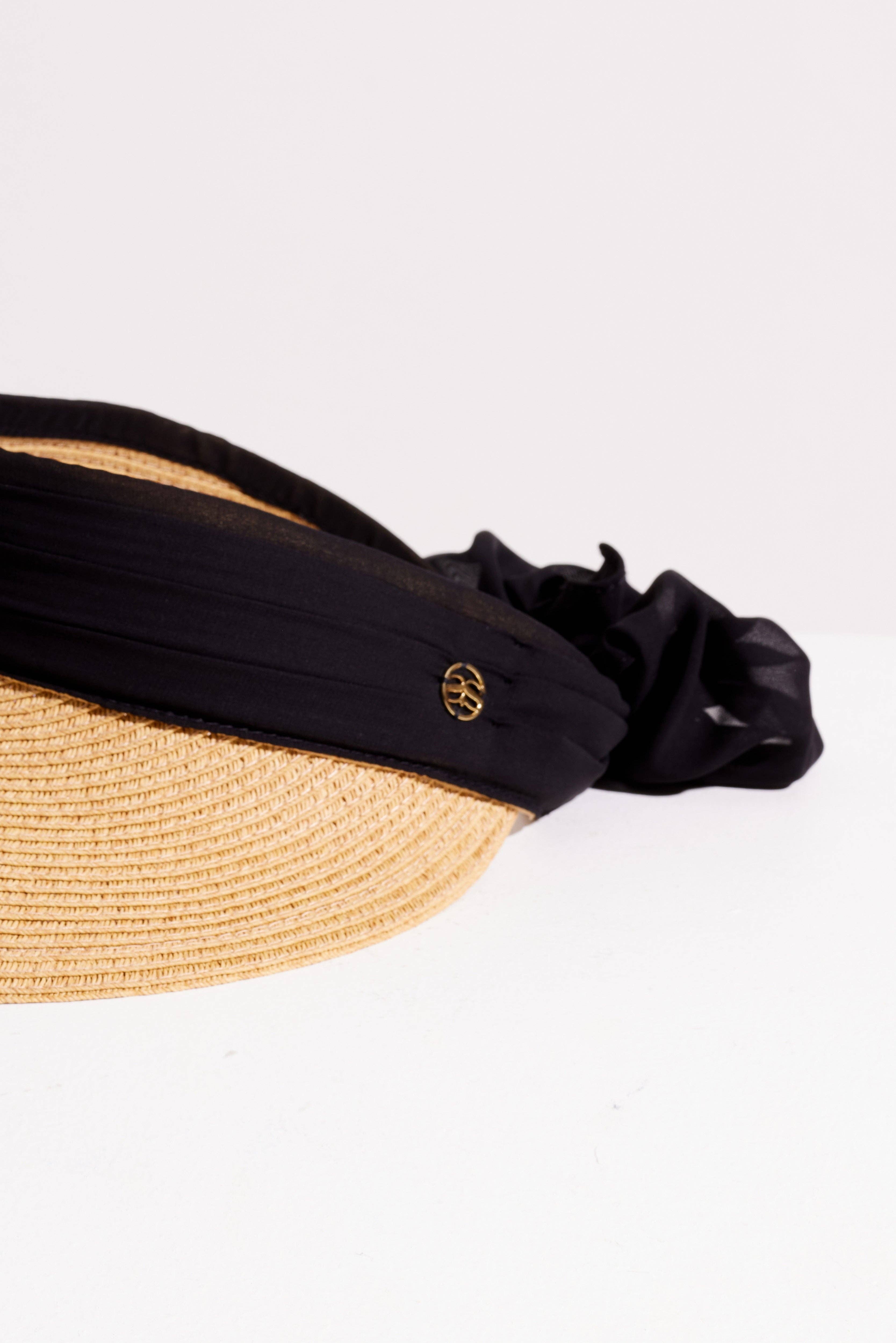 Seaspray Swimwear – wholesale Visor – Women's – Charlotte Visor In Tan And Black4