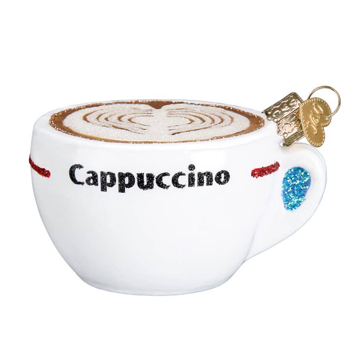 Cappuccino 32309 Old World Christmas Ornament for wholesale by Trendy tree