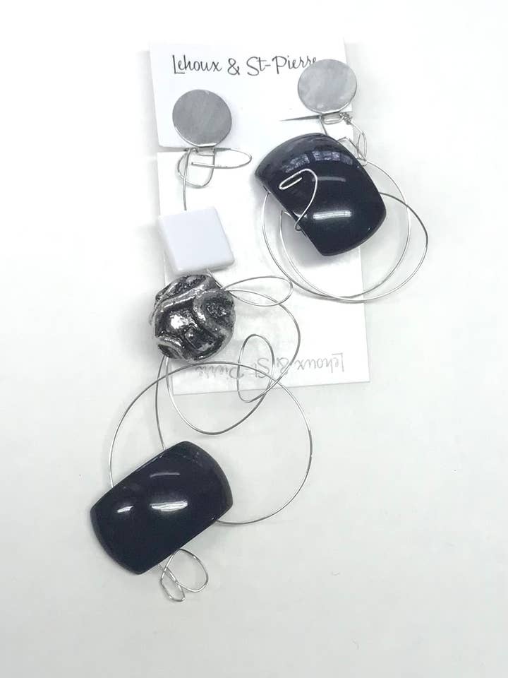 SCULPTURAL FASCINATION EARRINGS for wholesale by Lehoux & St-Pierre